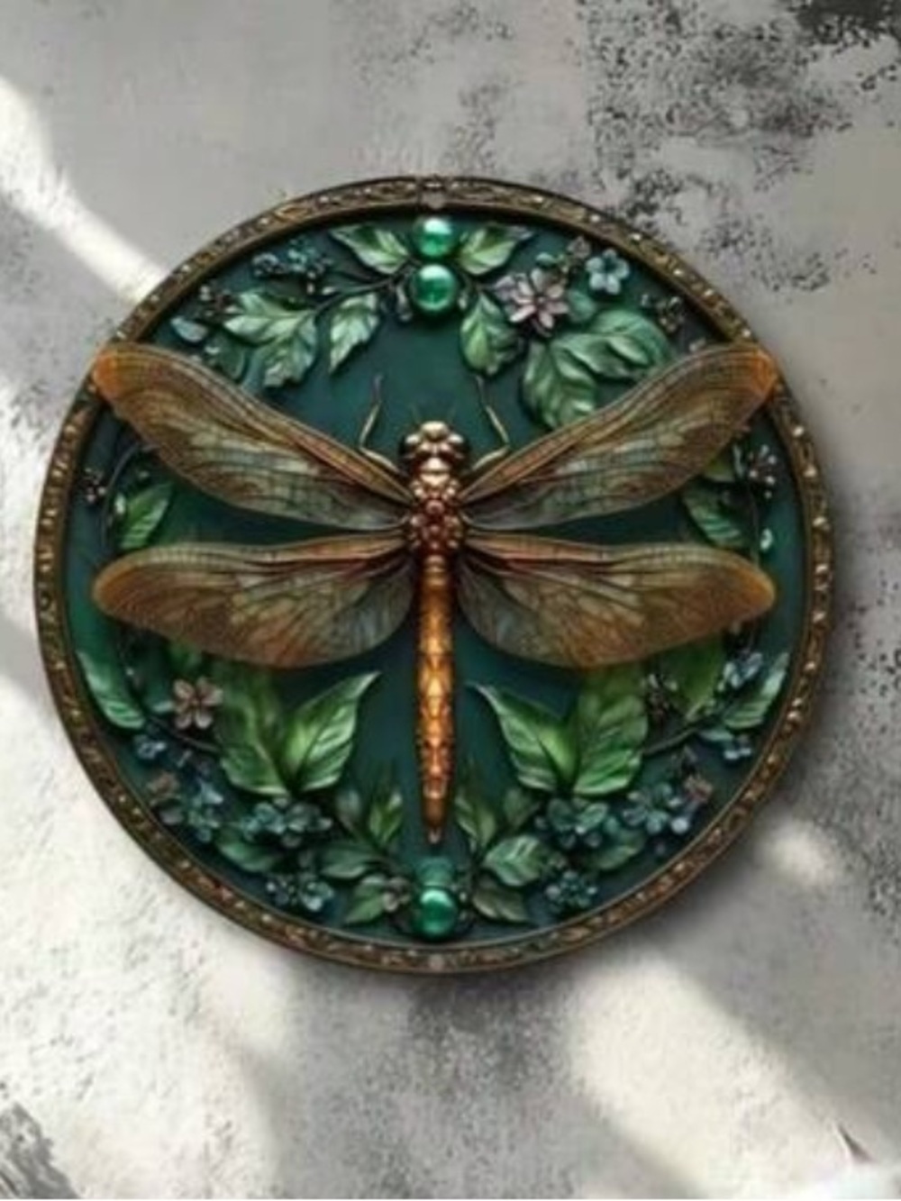 Vintage Dragonfly Metal Wall Decor NEW 🏷️